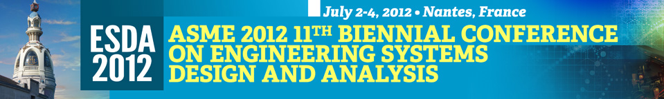 2012 ESDA 11th Biennial Conference Systems Design and Analysis